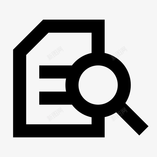 搜索存档文件和文件夹图标svg_新图网 https://ixintu.com 24像素 大纲 存档 搜索 放大镜 文件 文件夹 缩放