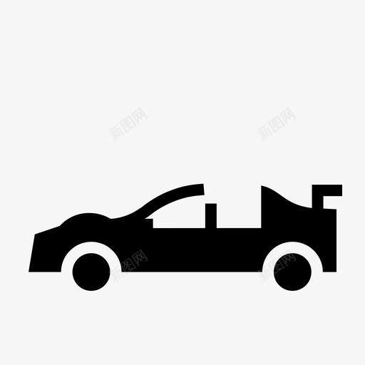 现代跑车跑车交通工具图标svg_新图网 https://ixintu.com 交通工具 现代 符号 跑车 车辆 运输