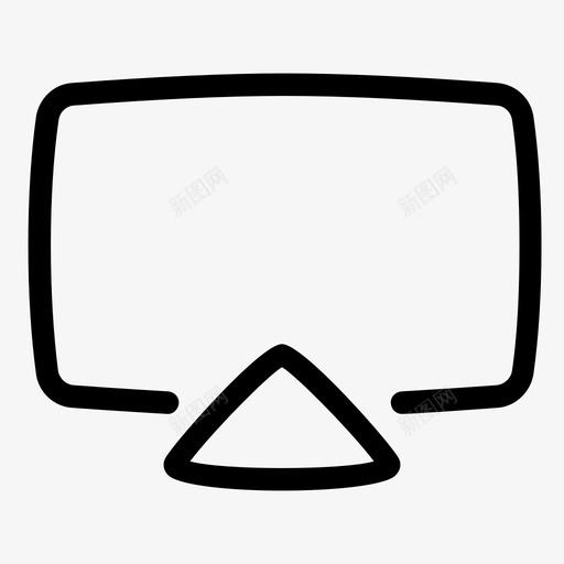 airplayapple屏幕投射图标svg_新图网 https://ixintu.com airplay apple blobby wifi 图标 屏幕 投射