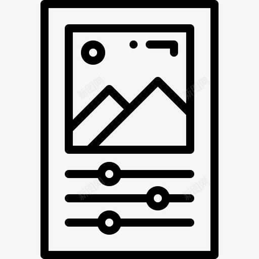照片过滤器ocr光学字符识别图标svg_新图网 https://ixintu.com ocr 光学字符识别 图片 技术 照片过滤器 设置