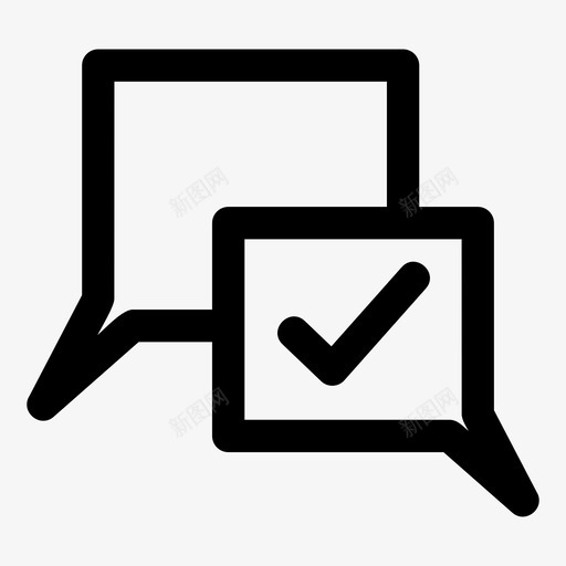 聊天商务电话图标svg_新图网 https://ixintu.com 商务 客户服务 帮助 支持 电话 聊天