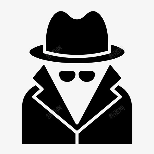 黑客计算机设备图标svg_新图网 https://ixintu.com 个人电脑 字形 技术 网络 计算机 设备 黑客