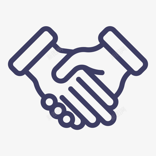 合作svg_新图网 https://ixintu.com 合作 握手 交流 分享 沟通 友好 互助 关爱 结盟 线性 hand finger Cooperation teamwork concur co-author synergism 单色 简约 精美