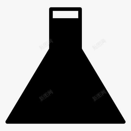 锥形瓶化学实验图标svg_新图网 https://ixintu.com 健康固体 化学 实验 物理 科学 试管 锥形瓶