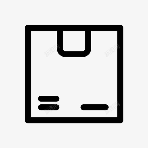装运和交付纸板包装图标svg_新图网 https://ixintu.com 交付 包装 纸板 装运
