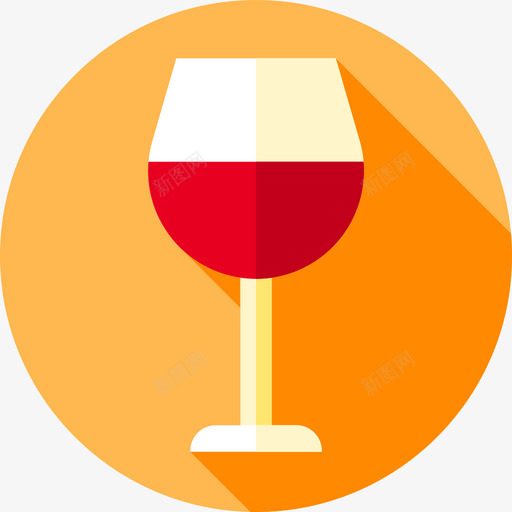 酒杯19号咖啡厅平的图标svg_新图网 https://ixintu.com 19号 咖啡厅 平的 酒杯