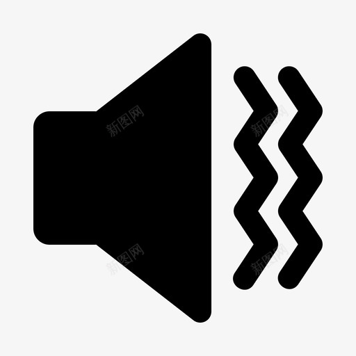 振动音频静音图标svg_新图网 https://ixintu.com 声音 振动 接口稳定 静音 音量 音频