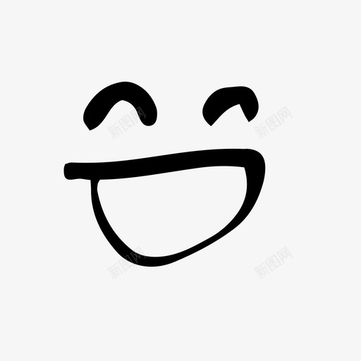 微笑画笔孩子图标svg_新图网 https://ixintu.com 孩子 微笑 画笔 笑脸 风格