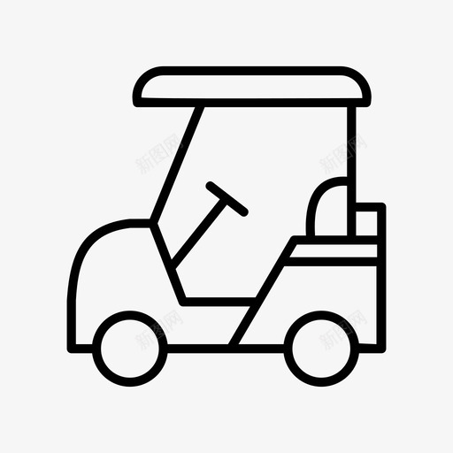 高尔夫球车汽车驱动图标svg_新图网 https://ixintu.com 汽车 车辆 运输 驱动 高尔夫球车