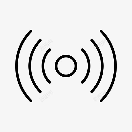 wifi城市房产图标svg_新图网 https://ixintu.com wifi 住宅 城市 房产 房地产