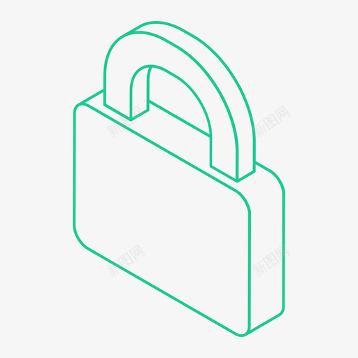 密码锁-1-linesvg_新图网 https://ixintu.com 密码锁-1-line