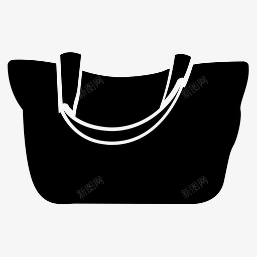 女式包时尚手袋图标svg_新图网 https://ixintu.com 女士 女式包 手袋 时尚 购物