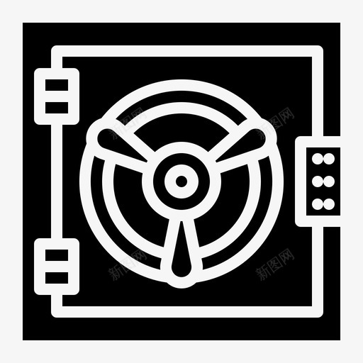储蓄箱银行金融图标svg_新图网 https://ixintu.com 储蓄箱 货币 金融 银行