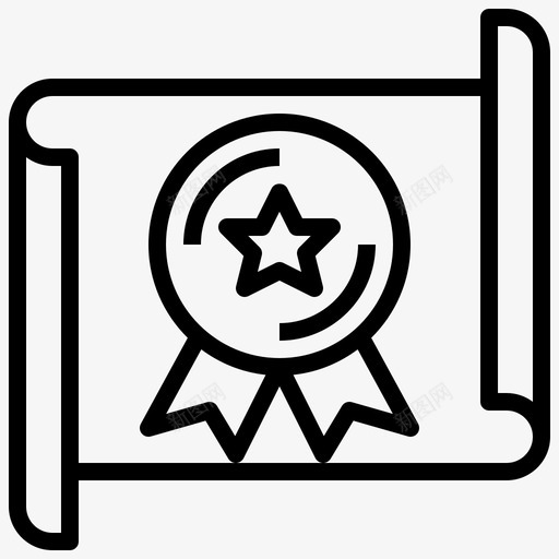 证书合同学位图标svg_新图网 https://ixintu.com 合同 培训内容 学位 文凭 证书 面试大纲