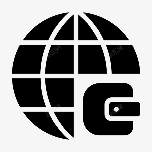 在线支付现金钱包图标svg_新图网 https://ixintu.com 在线支付 现金 网络标志 钱包