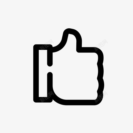 竖起大拇指好喜欢图标svg_新图网 https://ixintu.com 喜欢 好 推荐 竖起大拇指 购物电子商务001行