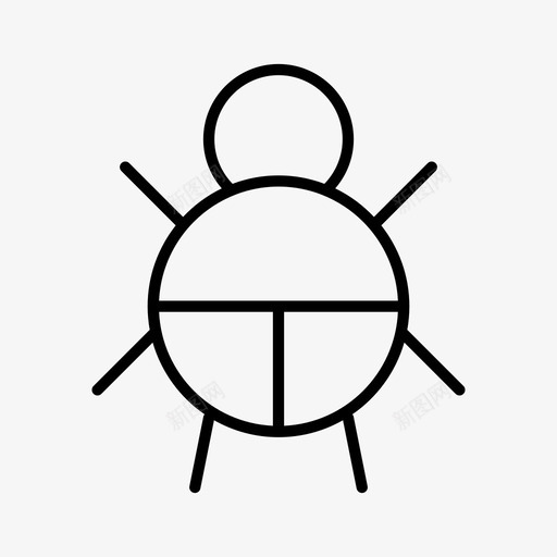 病毒错误数据图标svg_新图网 https://ixintu.com 信息 安全 技术 数据 病毒 计算机 错误