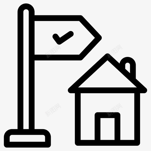 货运邮局货运办公室出口贸易图标svg_新图网 https://ixintu.com 出口贸易 办公室 快递服务 流线 物流 物流公司 货运 贸易公司 邮局