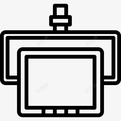 监视器计算机医院图标svg_新图网 https://ixintu.com 医疗 医院 屏幕 技术 机器人手术 监视器 计算机