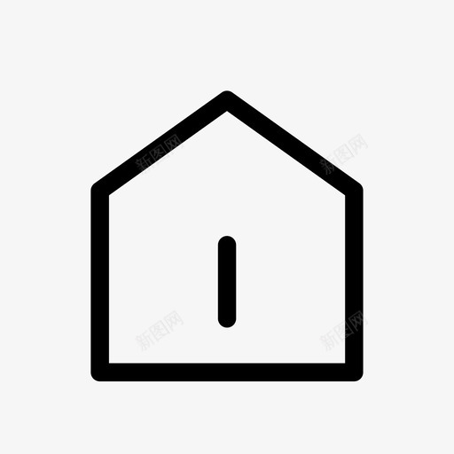主页细轮廓基本用户界面图标svg_新图网 https://ixintu.com 主页 基本 用户界面 轮廓