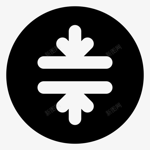 合并垂直箭头方向图标svg_新图网 https://ixintu.com 合并 垂直 方向 箭头