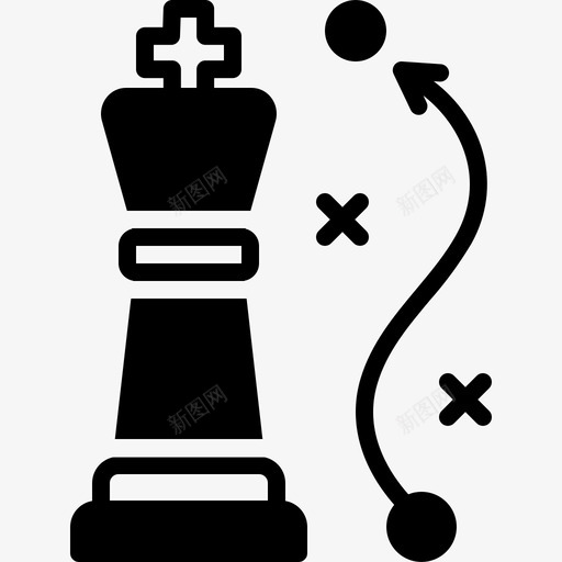 战略方针蓝图图标svg_新图网 https://ixintu.com 战术 战略 方针 机动 蓝图