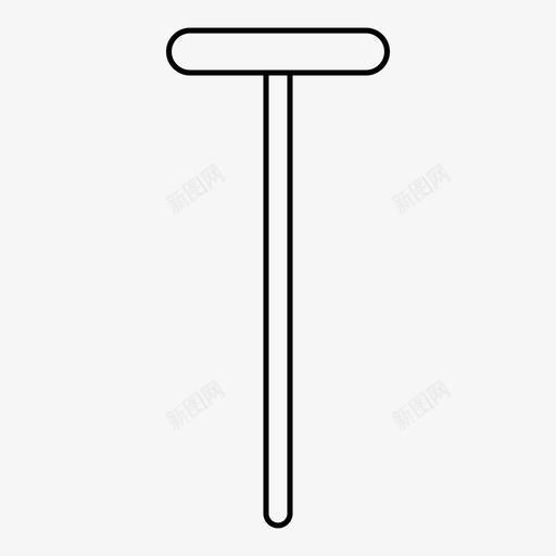 钉子建筑修理图标svg_新图网 https://ixintu.com 修理 工具 建筑 钉子