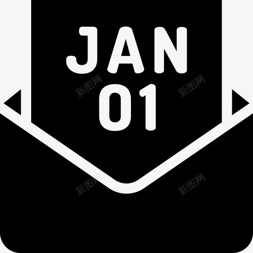 信新年41实心图标svg_新图网 https://ixintu.com 实心 新年