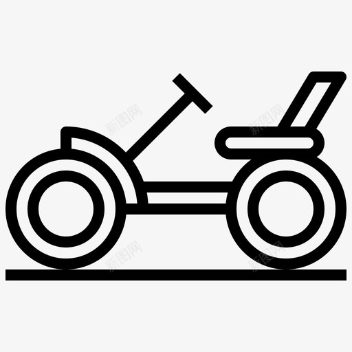 四轮车汽车运输图标svg_新图网 https://ixintu.com 四轮车 汽车 车辆 运输 运输大纲