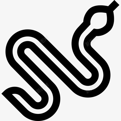 蛇埃及15直系图标svg_新图网 https://ixintu.com 埃及 直系