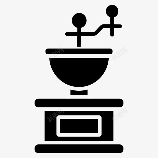 咖啡研磨机咖啡磨粒机咖啡机图标svg_新图网 https://ixintu.com 咖啡机 咖啡研磨机 咖啡磨粒机