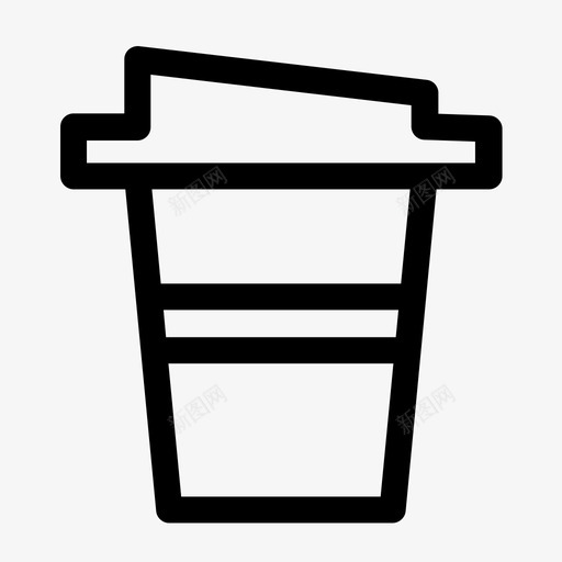 咖啡饼干甜甜圈图标svg_新图网 https://ixintu.com 咖啡 咖啡店 甜甜圈 饼干