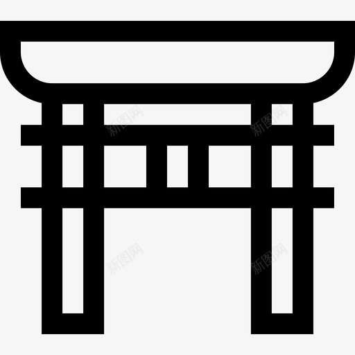 门轨忍者32线性图标svg_新图网 https://ixintu.com 忍者 线性 门轨