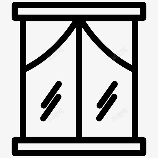 室内家具加粗家具室内133图标svg_新图网 https://ixintu.com 加粗 室内 室内设计 家具