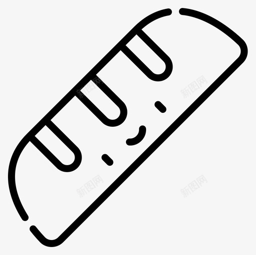 面包健康食品25直系图标svg_新图网 https://ixintu.com 健康食品25 直系 面包