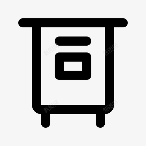 蜂箱养蜂场17直线型图标svg_新图网 https://ixintu.com 养蜂场 直线 线型 蜂箱