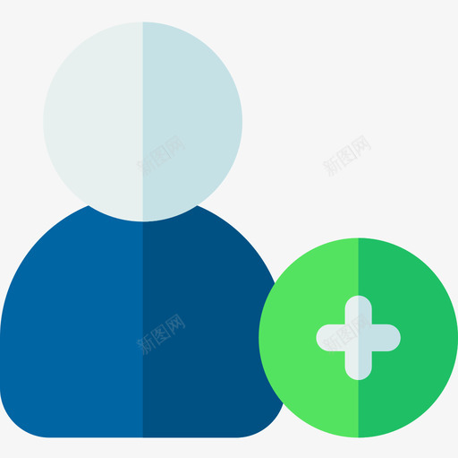 添加好友社交网络23单位图标svg_新图网 https://ixintu.com 单位 好友 添加 社交 网络