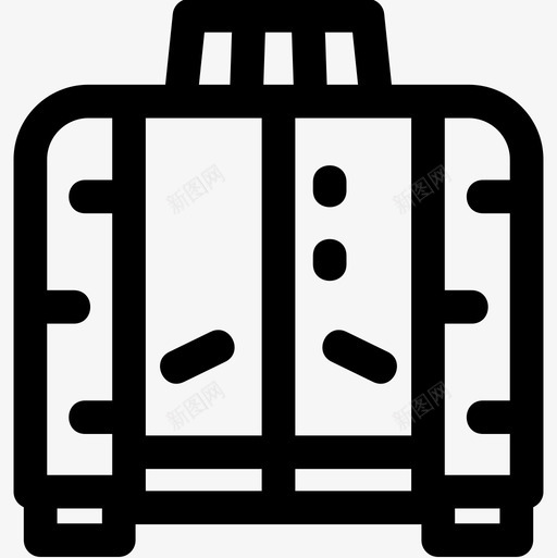 大衣冬季61直纹图标svg_新图网 https://ixintu.com 冬季61 大衣 直纹