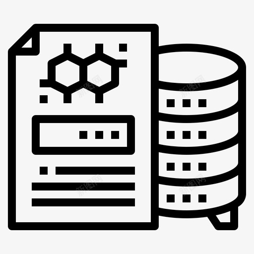 数据科学信息报告图标svg_新图网 https://ixintu.com 信息 报告 数据 科学