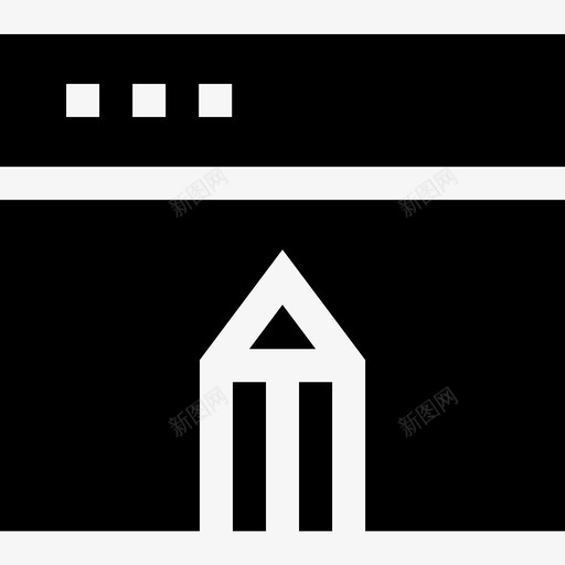 窗口webdesign2填充图标svg_新图网 https://ixintu.com webdesign2 填充 窗口