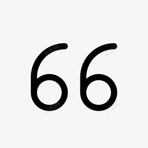 引号引文标点图标svg_新图网 https://ixintu.com 图标 基本 引号 引文 标点