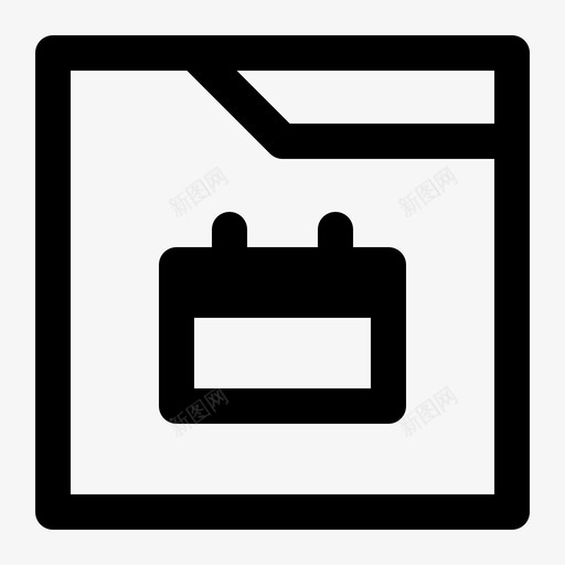 文件夹计划业务文档图标svg_新图网 https://ixintu.com 业务 文件夹 文档 管理 计划