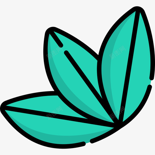 古柯叶秘鲁10线形颜色图标svg_新图网 https://ixintu.com 古柯叶 秘鲁10 线形颜色