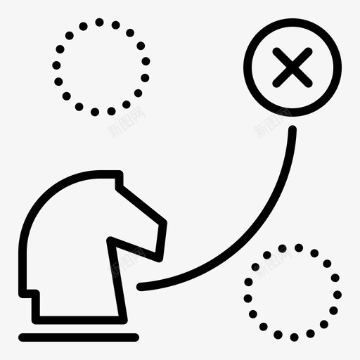 战略国际象棋计划图标svg_新图网 https://ixintu.com 国际象棋 大纲 战略 解决方案 计划 项目管理