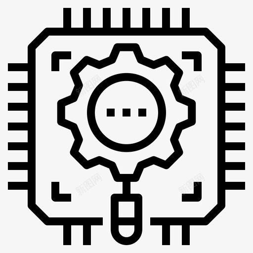系统分析开发优化图标svg_新图网 https://ixintu.com web 优化 开发 系统分析