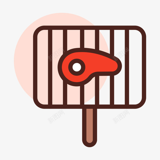 烧烤架烧烤29线性颜色图标svg_新图网 https://ixintu.com 烤架 烧烤 线性 颜色