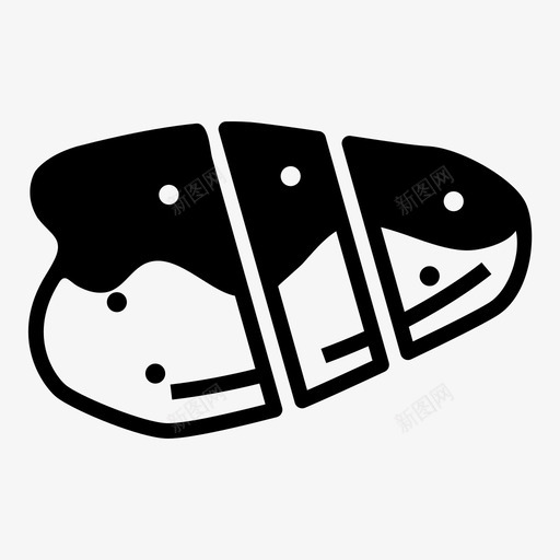 炸鸡片鸡片日式图标svg_新图网 https://ixintu.com 拉面 日式 炸鸡片 牛排 美食家固体 鸡片