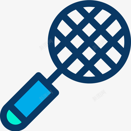 撇渣器厨房50线性颜色图标svg_新图网 https://ixintu.com 厨房 撇渣 线性 颜色