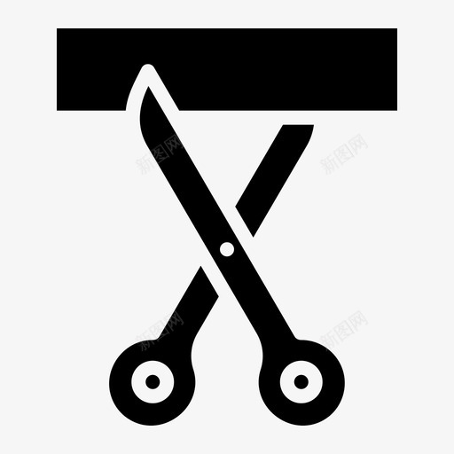 降低成本剪切价格图标svg_新图网 https://ixintu.com 价格 剪刀 剪切 工具 购物1黑填充 降低成本