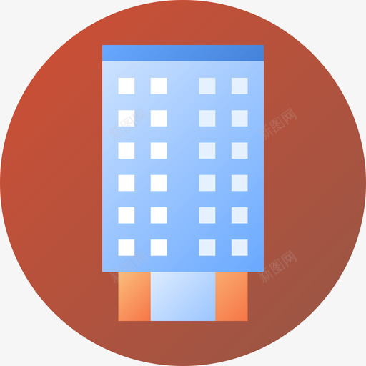建筑城市元素42坡度图标svg_新图网 https://ixintu.com 坡度 城市元素42 建筑
